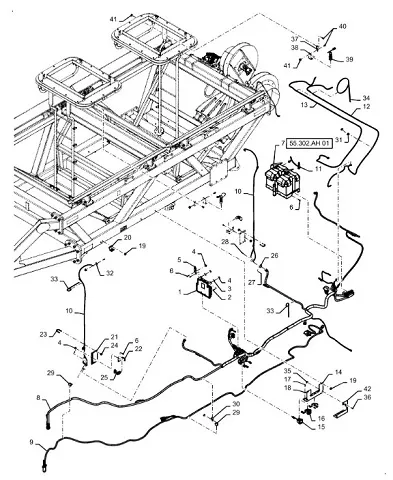 47944780 - Жгут медных проводов